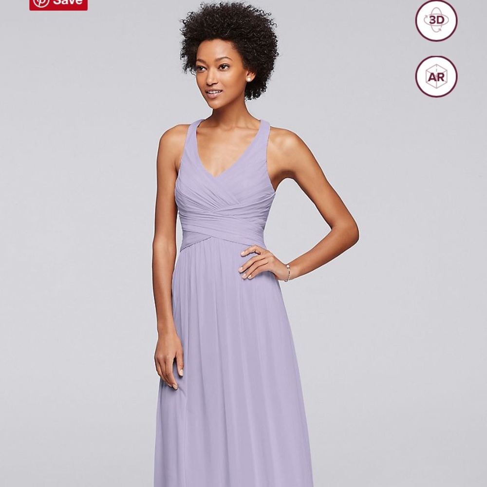 David’s Bridal Iris Bridesmaids/ Prom Dress